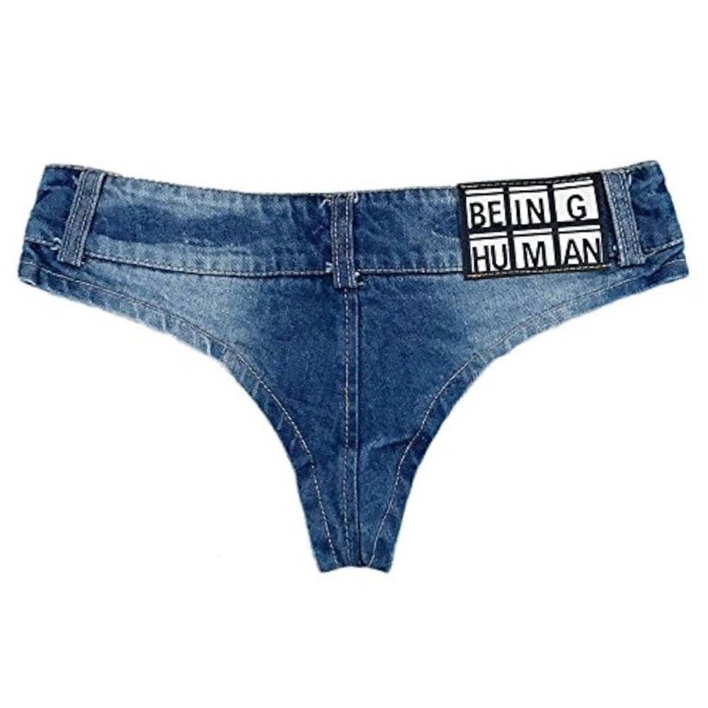 Women's Nightclub Denim Shorts‎ Ultra-Short Shorts Girls Low Waist NEW Size XXL